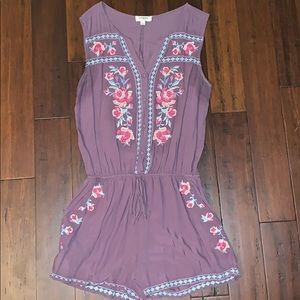 Umgee floral romper